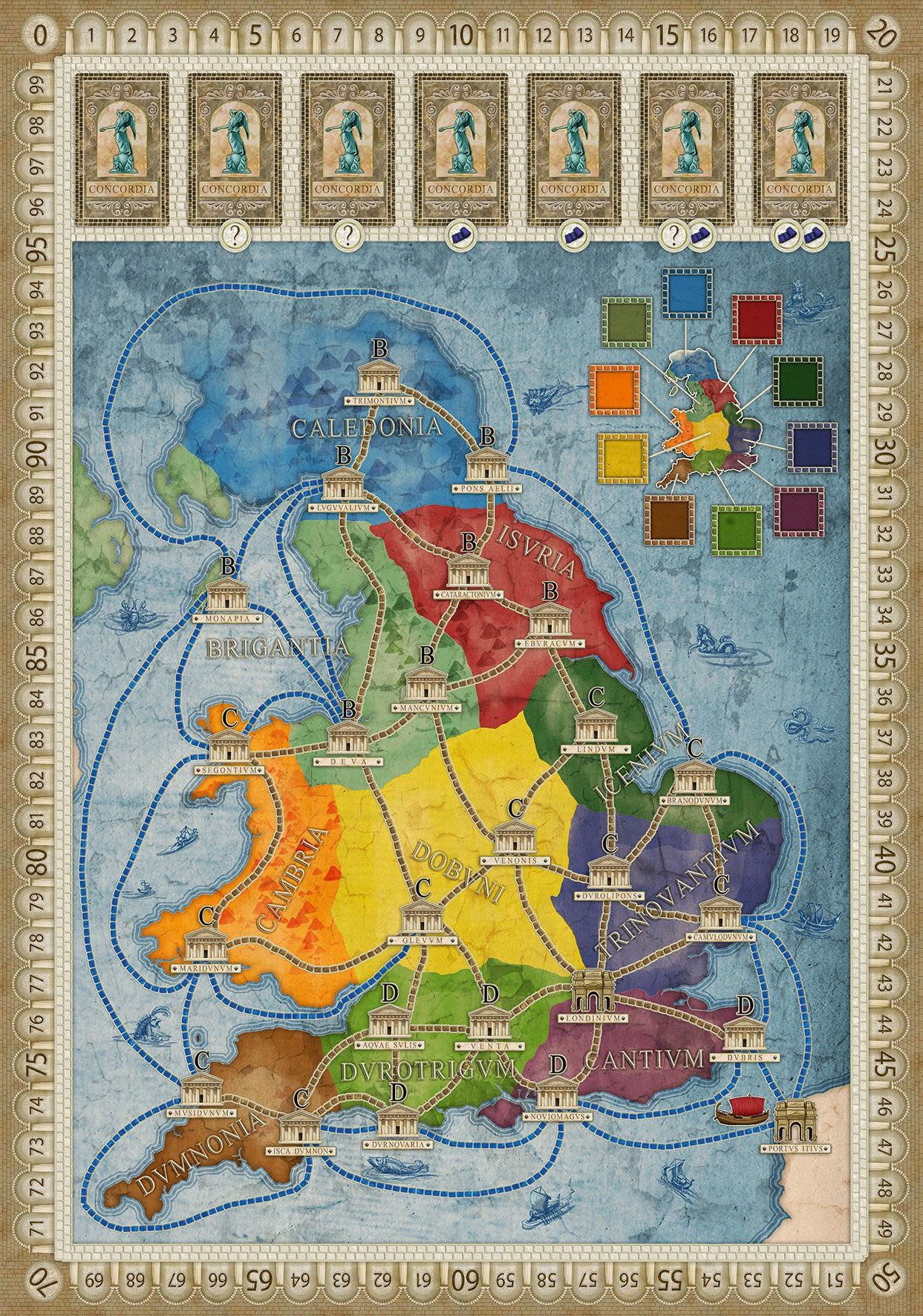 Concordia : Britannia and Germania Expansion